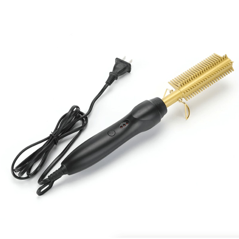 Electric Beard Straightening Comb Hair Straightener Comb Pro Hot Comb Press For Quick Styling 3