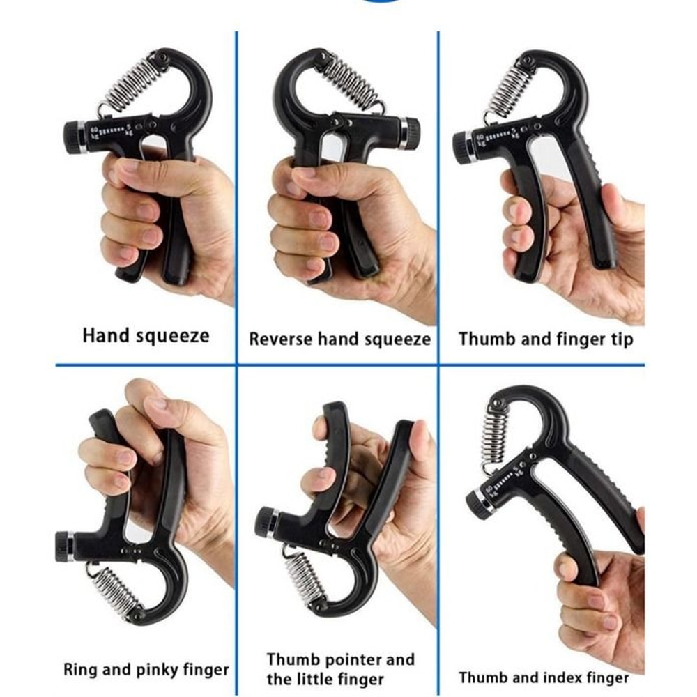 Adjustable Gym Exerciser Hand Grip Strength Power Trainer Gripper Strengthener For Enhanced Perform 5