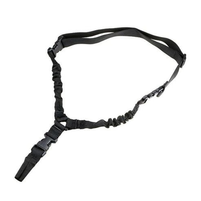 Tactical Single Point Rifle Sling Heavy Duty Adjustable Strap Quick Detach QD Buckle HighImpact Nyl 1