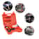 Brake Fluid Bleeder Hand Held Vacuum Pressure Pump Tester Set Bleeding Kit Box For Auto Repair 10