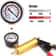 Brake Fluid Bleeder Hand Held Vacuum Pressure Pump Tester Set Bleeding Kit Box For Auto Repair 4