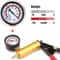 Brake Fluid Bleeder Hand Held Vacuum Pressure Pump Tester Set Bleeding Kit Box For Auto Repair 4