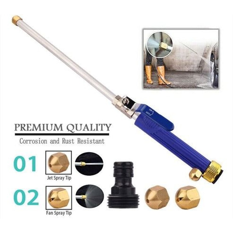 High Pressure Power Washer Wand Attachment Water Spray Gun Nozzle For Garden Hose Car Truck Boat An 9
