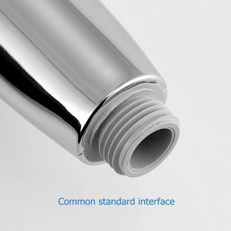 Handheld High Pressure Shower Head Hose SelfCleaning Chrome Finish Upgrade Your Shower Experience 10