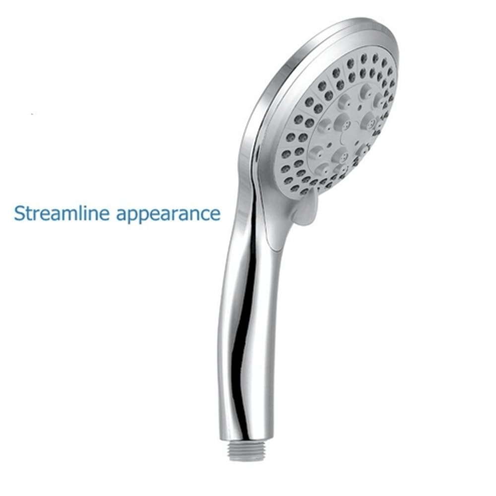 Handheld High Pressure Shower Head Hose SelfCleaning Chrome Finish Upgrade Your Shower Experience 11