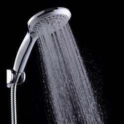 Handheld High Pressure Shower Head, Hose, Self-Cleaning, Chrome Finish, Upgrade Your Shower Experience