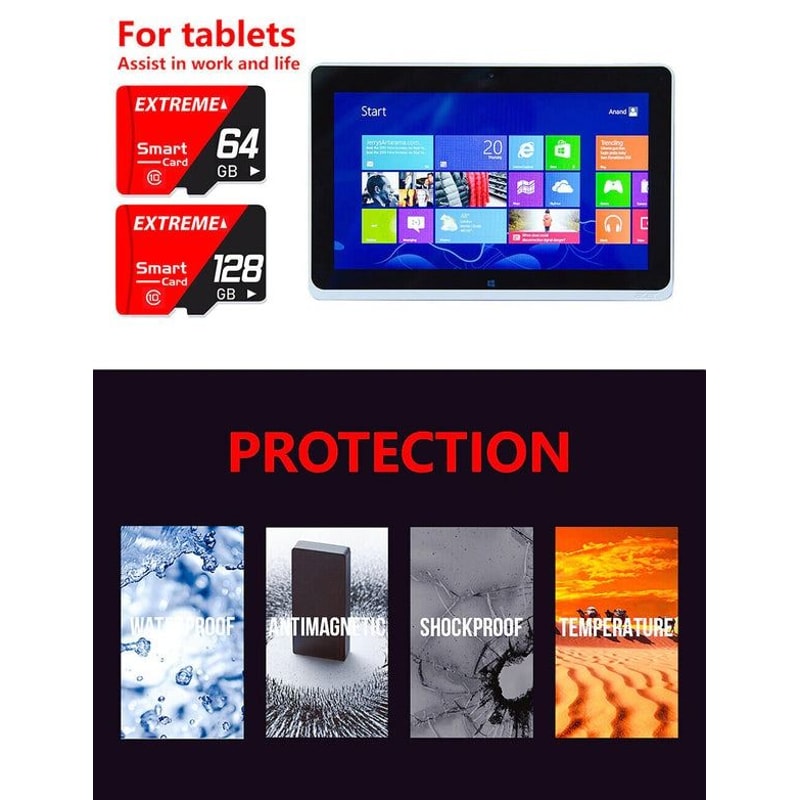 Micro SD Card Ultra High Speed Memory TF Card For Phones Cameras And More 2