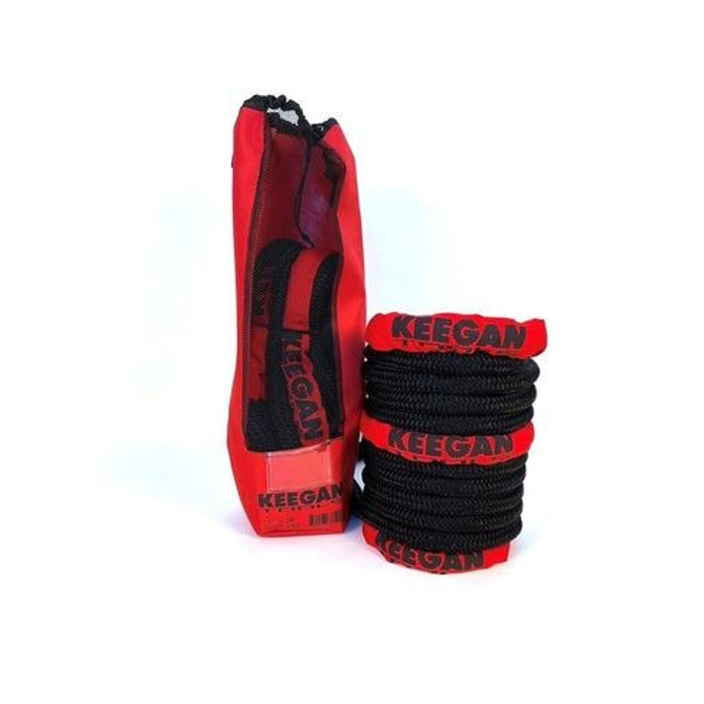 Kinetic Energy Recovery Rope Tow Rope Soft Shackles No Jerks Smooth Recovery 0