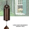 Serenity Metal Bell Heroic Wind Chimes Large Deep Resonance Outdoor Garden Decor Relaxing Sounds Fo 8
