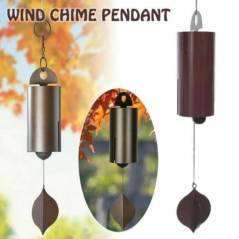 Serenity Metal Bell Heroic Wind Chimes Large Deep Resonance Outdoor Garden Decor Relaxing Sounds Fo 2