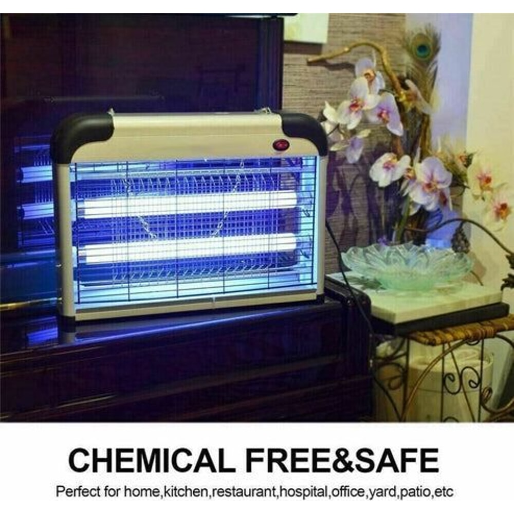 Electric Mosquito Zapper Lamp Insect Killer Bug Fly Trap Indoor Pest Control Light Lawn Bug Repelle 9