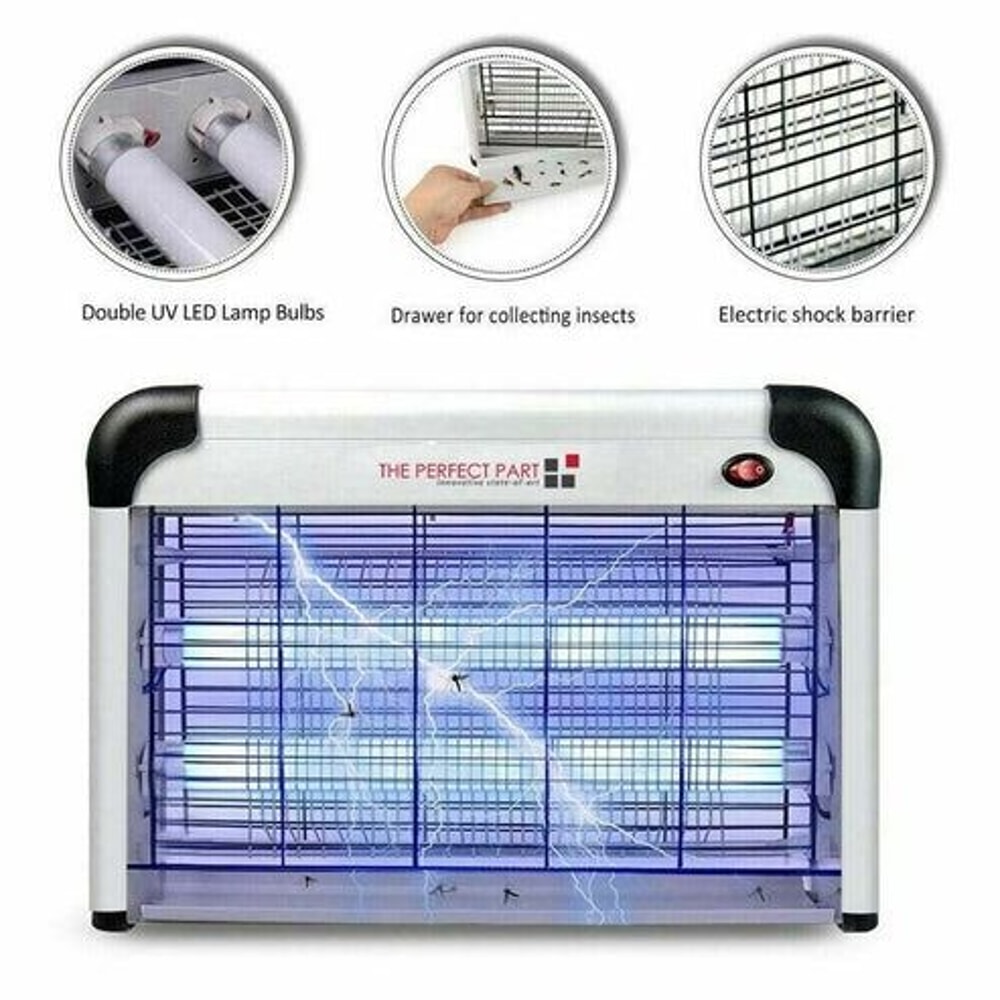 Electric Mosquito Zapper Lamp Insect Killer Bug Fly Trap Indoor Pest Control Light Lawn Bug Repelle 5