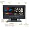 LED Digital Alarm Clock With Snooze Calendar Thermometer Hygrometer Weather Display Large Backlit 4