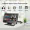 LED Digital Alarm Clock With Snooze Calendar Thermometer Hygrometer Weather Display Large Backlit 9