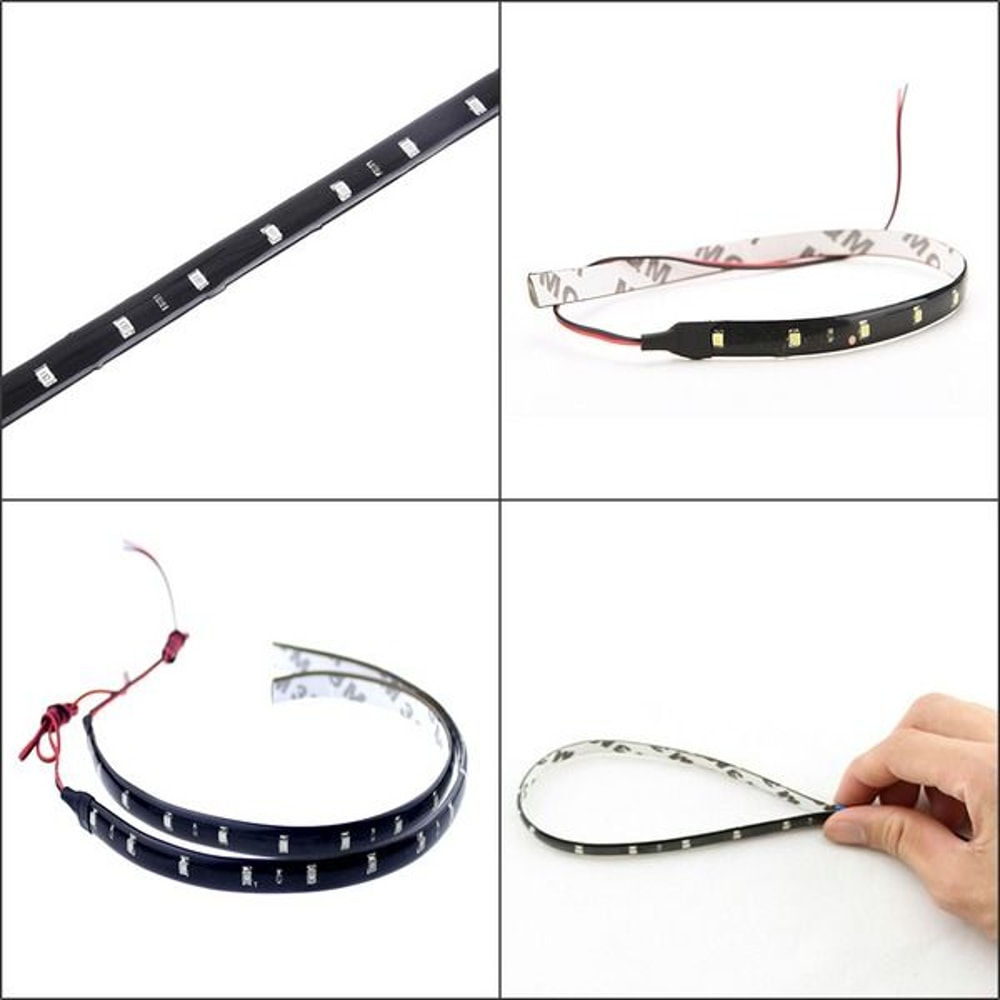 Waterproof Motor LED Strip Underbody Light DC For Car Motorcycle Accessories 3