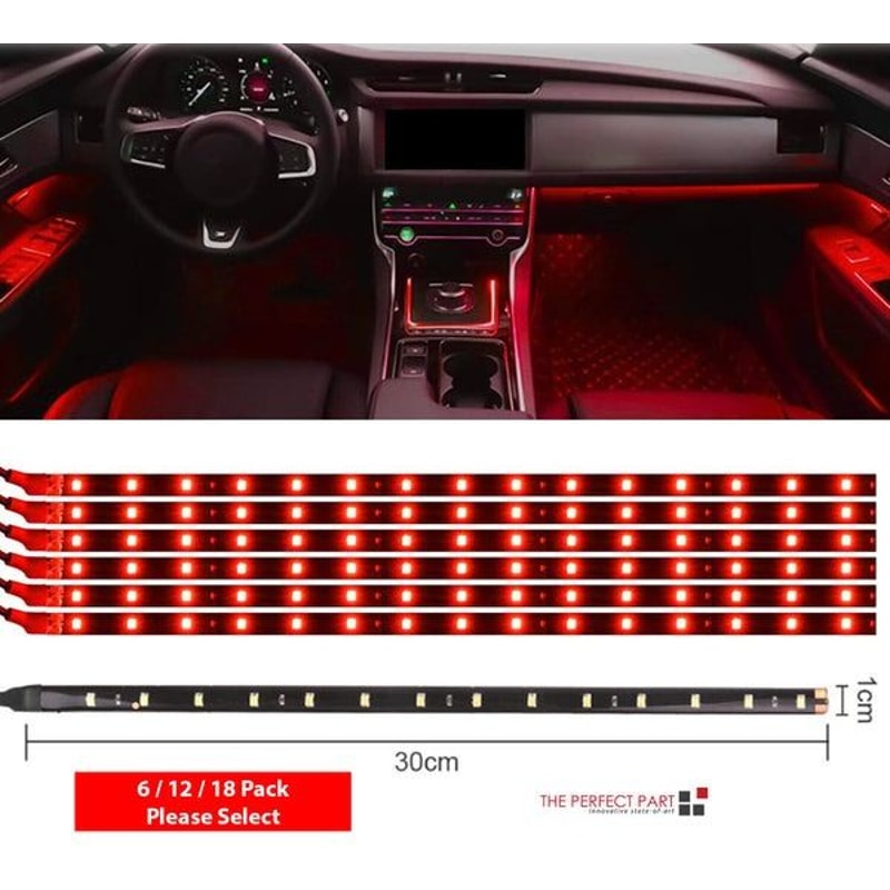 Waterproof Motor LED Strip Underbody Light DC For Car Motorcycle Accessories 13