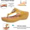 LowWedge Women Orthopedic Sandals Ladies Casual Flat Shoes AntiSlip Flip Flops Comfortable Footwear 1