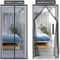 HandsFree Magnetic Screen Door Durable Mesh Curtain Heavy Duty Mosquito Net For Bug Protection 5