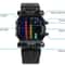 Waterproof Quartz Luxury Mens LED Sports Digital Date Wristwatch Colorful Bracelet For Men Trendy W 11