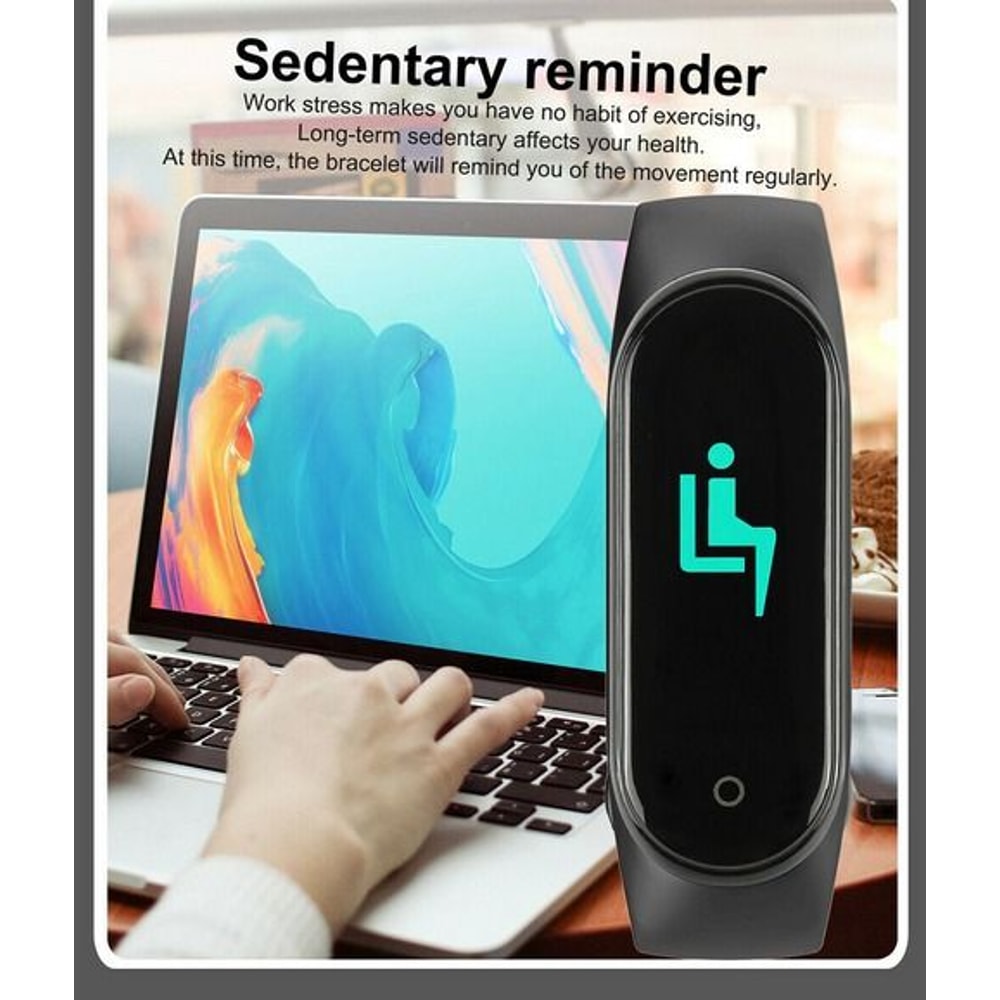 Smart Watch Band Fitness Tracker Heart Rate Blood Pressure Wristband AllDay Activity Tracker For Me 6