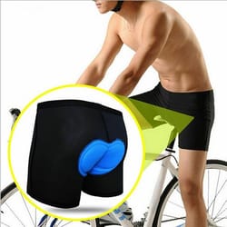cycling shorts for men women, bicycle bike underwear pants with sponge gel 3d padded