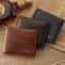 Mens Slim Leather Wallet Bifold Billfold Purse Credit ID Card Holder Genuine Leather 11