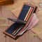 Mens Slim Leather Wallet Bifold Billfold Purse Credit ID Card Holder Genuine Leather 12