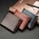 Mens Slim Leather Wallet Bifold Billfold Purse Credit ID Card Holder Genuine Leather 6