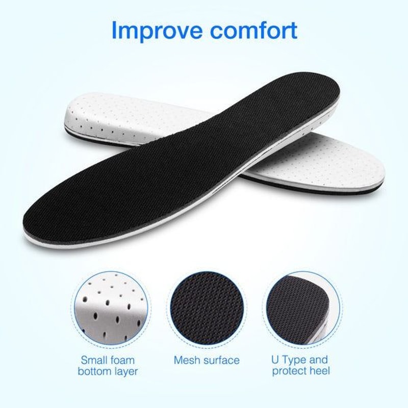 Height Increase Insoles For Men Women Invisible Heel Lift Inserts Pad For Taller Look And Enhanced 8