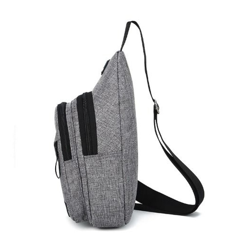 Men Women Sling Bag Chest Fanny Packs Cross Body Travel Shoulder Backpack For Outdoor Activities 6