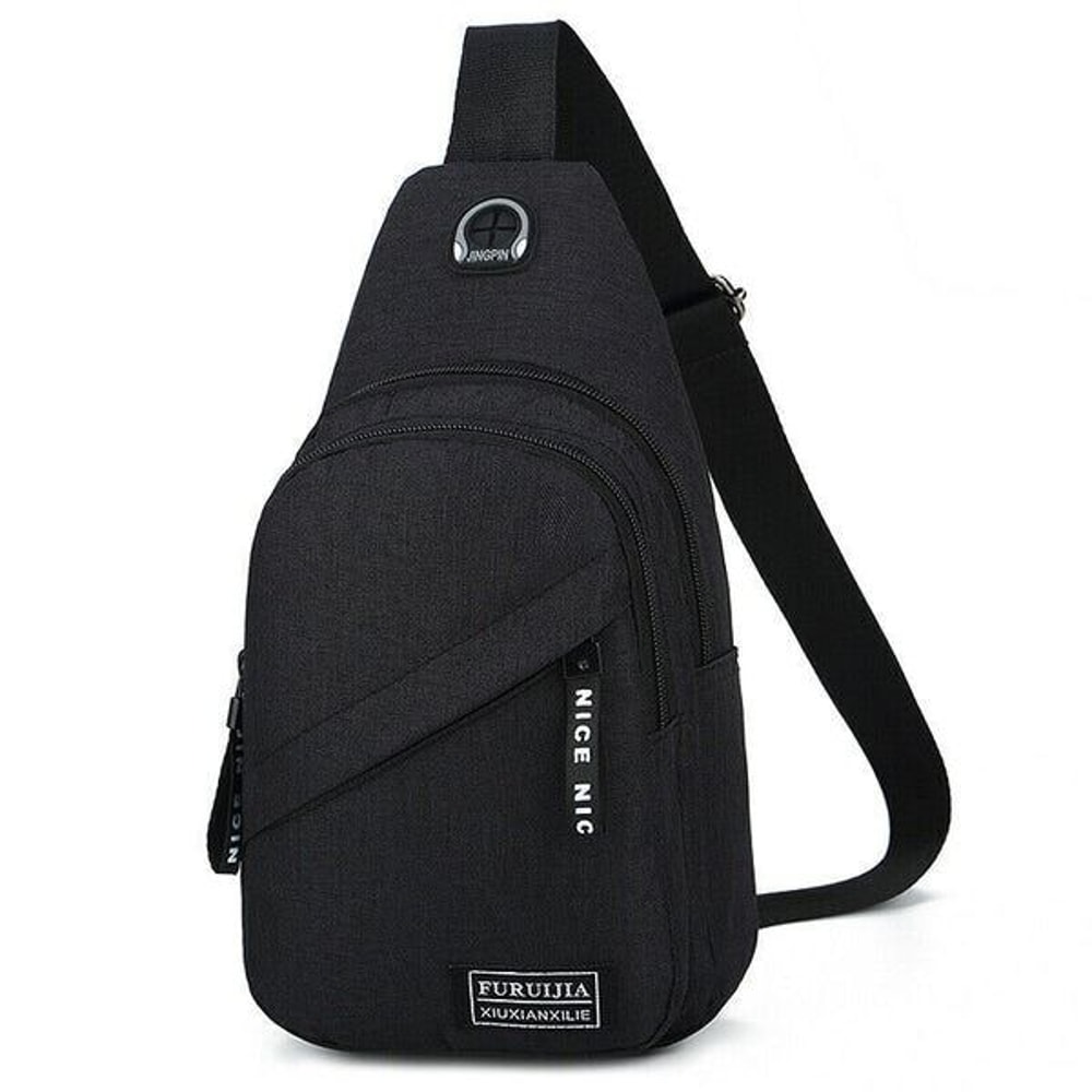 Men Women Sling Bag Chest Fanny Packs Cross Body Travel Shoulder Backpack For Outdoor Activities 7