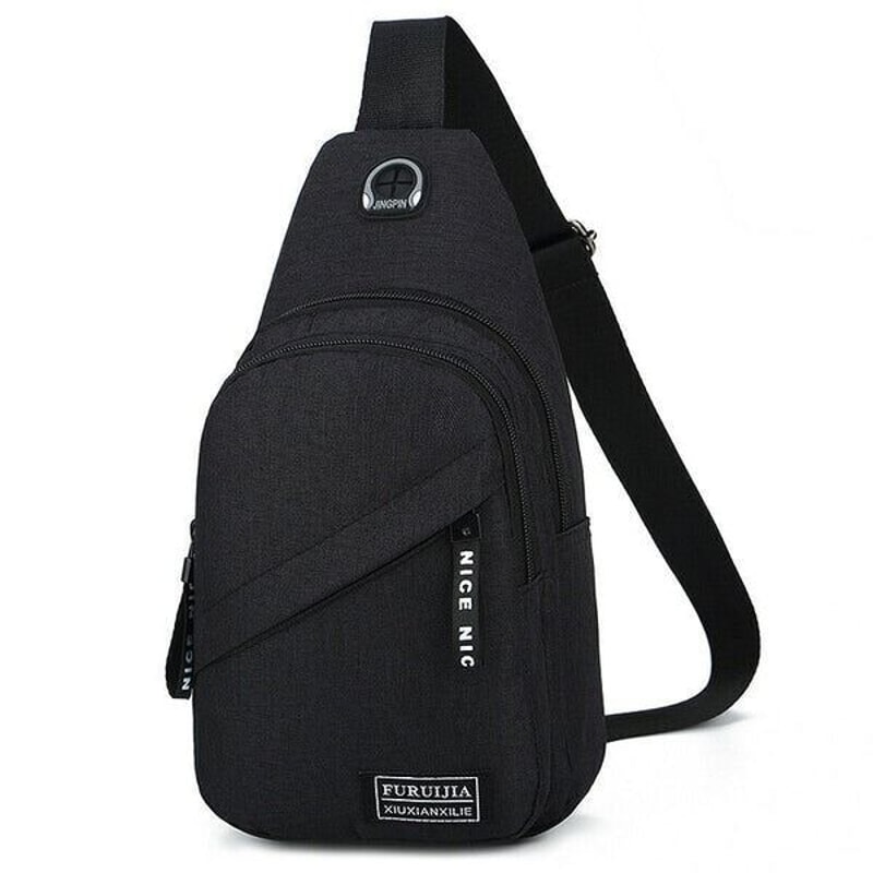 Men Women Sling Bag Chest Fanny Packs Cross Body Travel Shoulder Backpack For Outdoor Activities 7