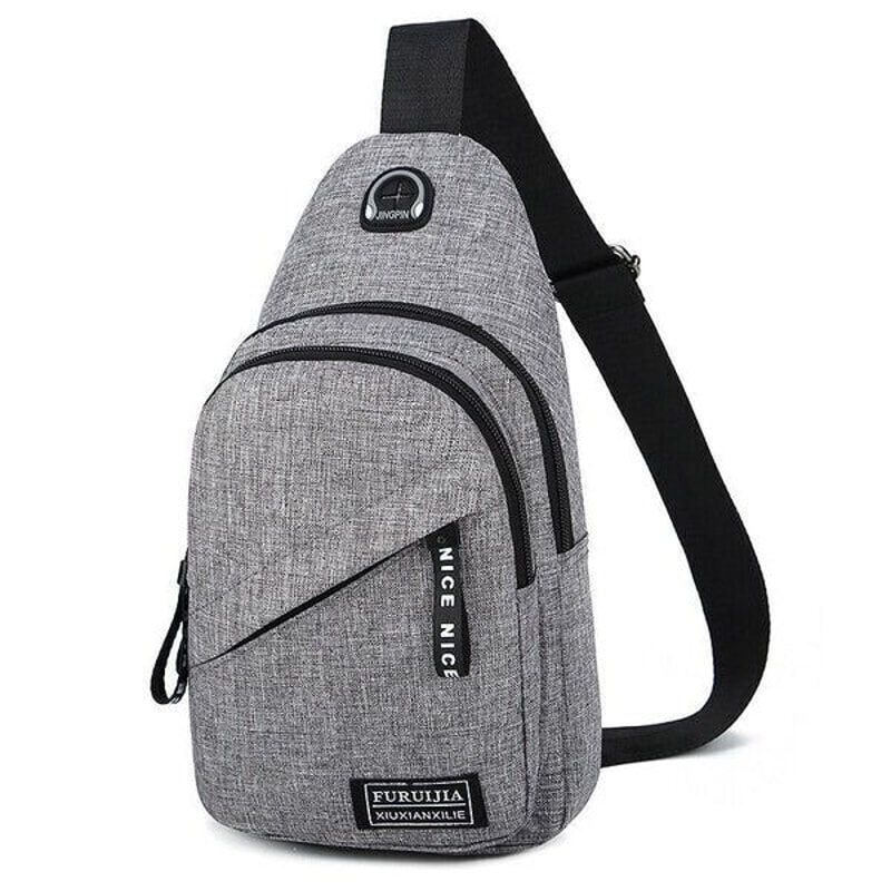Men Women Sling Bag Chest Fanny Packs Cross Body Travel Shoulder Backpack For Outdoor Activities 8