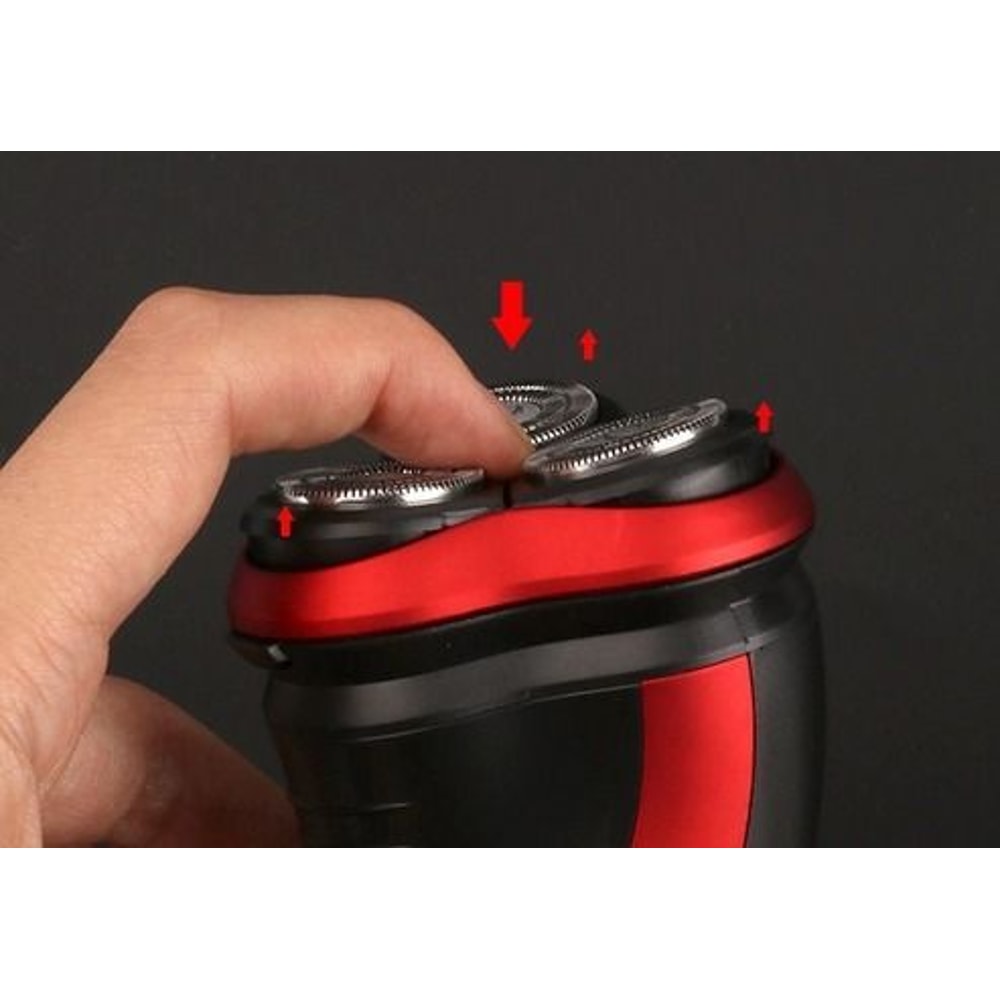 Electric Shaver For Men Rotary Waterproof Design PopUp Trimmer Wet Dry Cordless Fast Charging For S 8