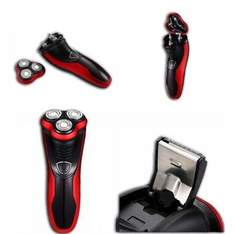 Electric Shaver For Men Rotary Waterproof Design PopUp Trimmer Wet Dry Cordless Fast Charging For S 9