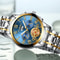 Mens Stainless Steel Watch Quartz Classic Design Waterproof Relojes De Hombre Elegant Wristwatch 0