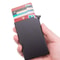 RFID Blocking Slim Money Clip Wallet Carbon Fiber ID Credit Card Holder For Men Secure Stylish 2