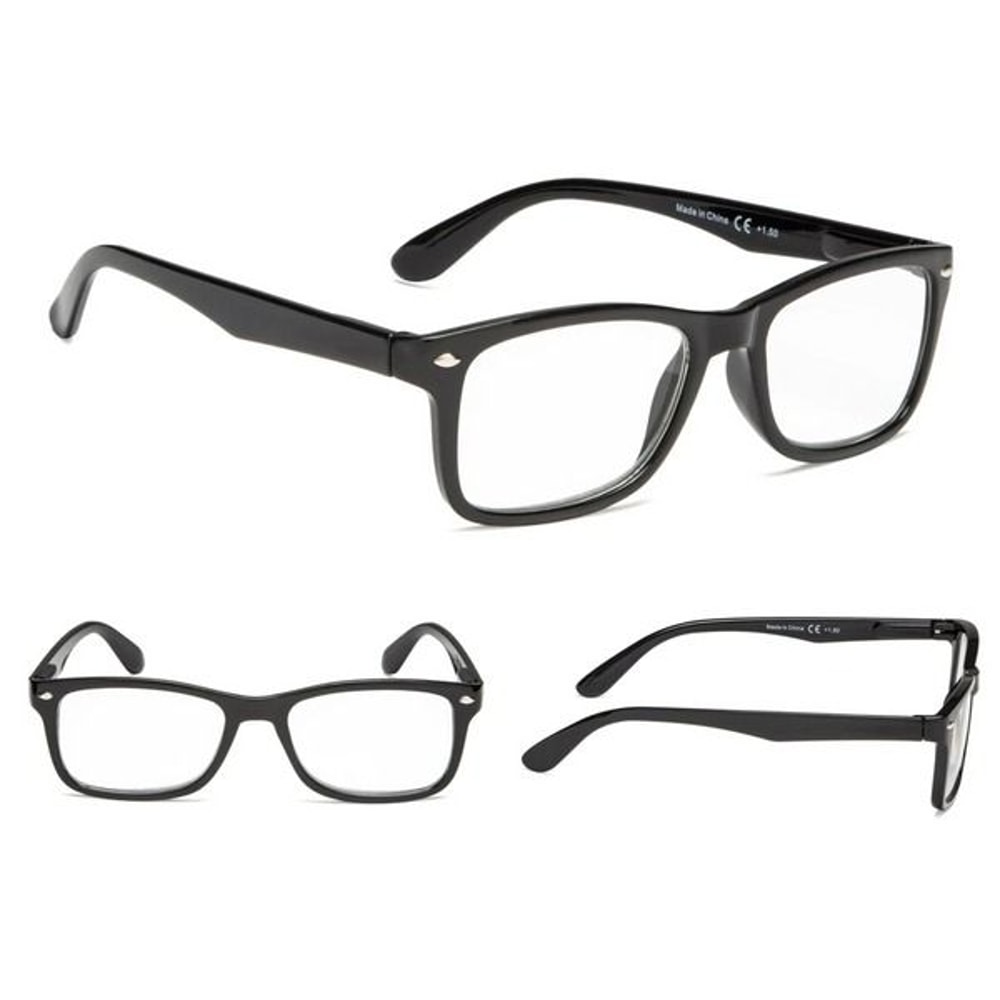 Classic Retro Reading Glasses For Men And Women Unisex Spring Hinge 0