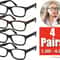 Classic Retro Reading Glasses For Men And Women Unisex Spring Hinge 4