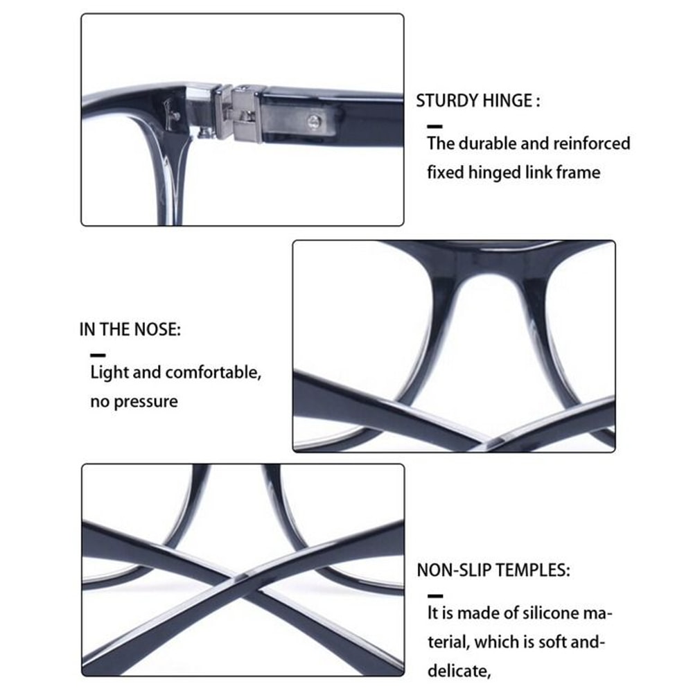 Classic Retro Reading Glasses For Men And Women Unisex Spring Hinge 1