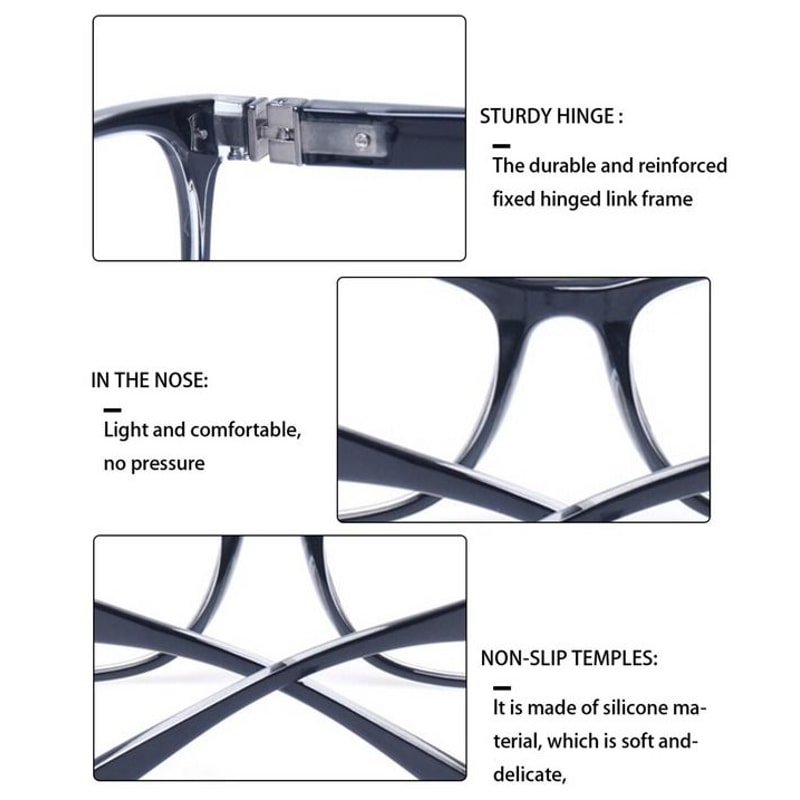 Classic Retro Reading Glasses For Men And Women Unisex Spring Hinge 1