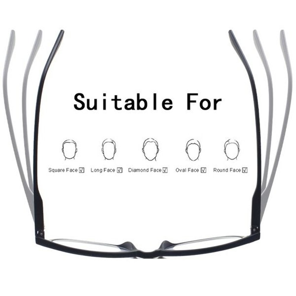 Classic Retro Reading Glasses For Men And Women Unisex Spring Hinge 3