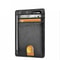 Leather Slim Wallet For Men RFID Blocking Credit Card Holder Compact ID Money Wallet 0
