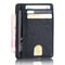 Leather Slim Wallet For Men RFID Blocking Credit Card Holder Compact ID Money Wallet 5