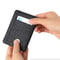 Leather Slim Wallet For Men RFID Blocking Credit Card Holder Compact ID Money Wallet 6