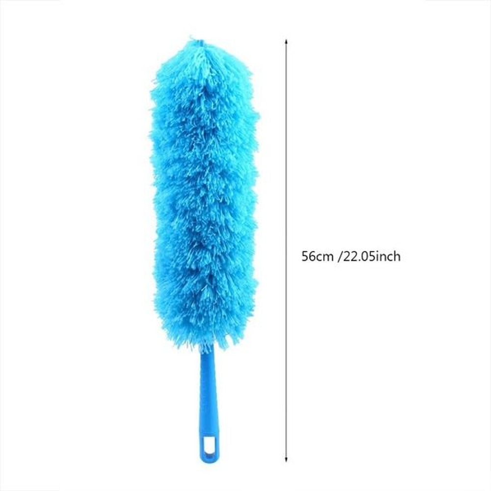 Soft Microfiber Duster Brush Bendable Handle For Easy Ceiling Fan Dusting Ideal Cleaning Tool For H 3