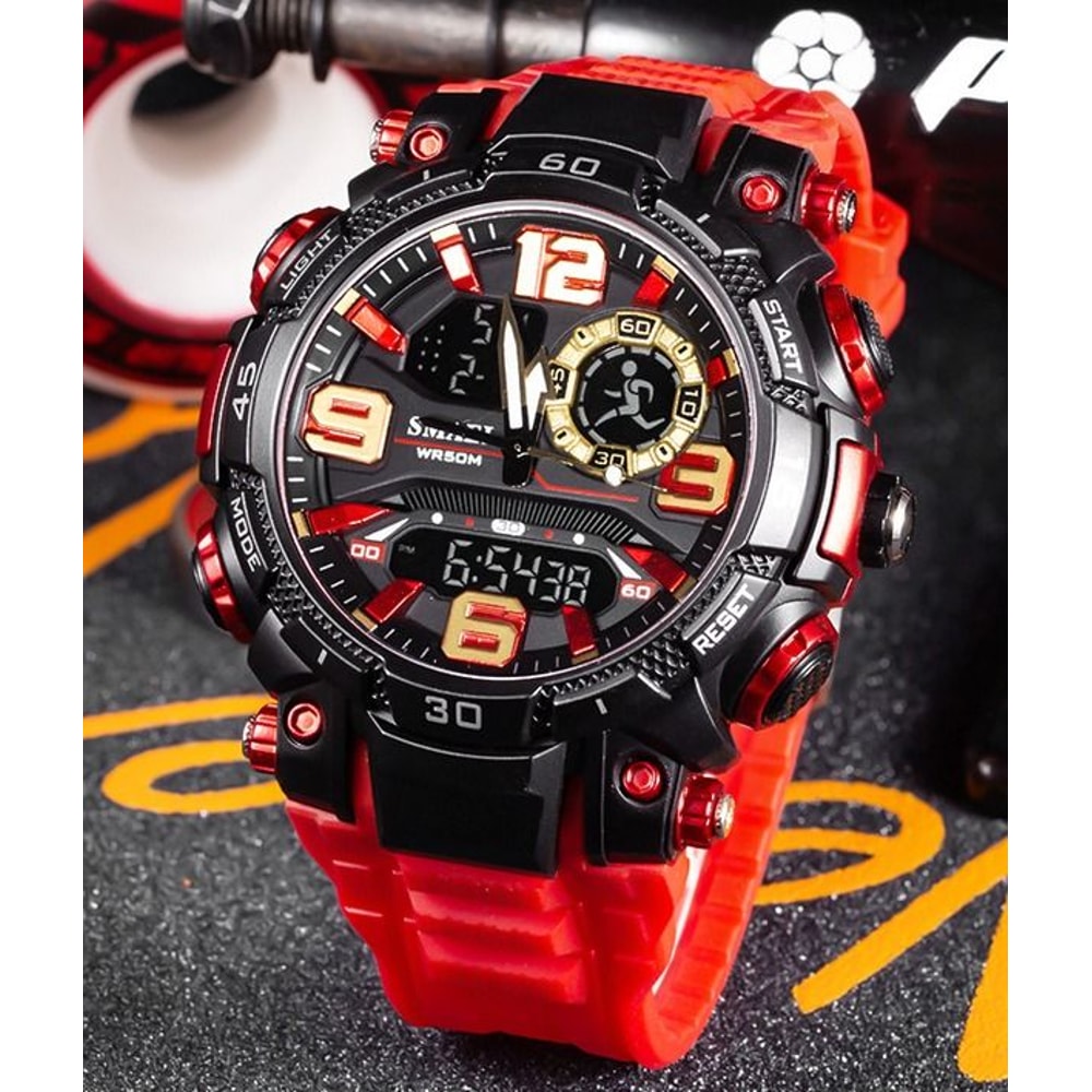 Military Men Watch Digital Stopwatch Fashion Sport Outdoor G Wristwatch Stylish Durable Ideal For F 8