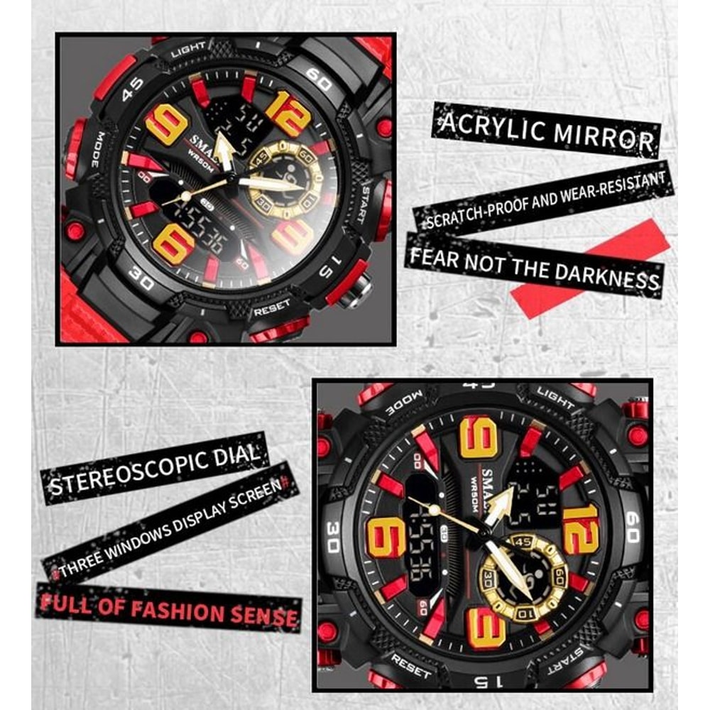 Military Men Watch Digital Stopwatch Fashion Sport Outdoor G Wristwatch Stylish Durable Ideal For F 3