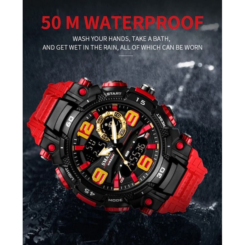 Military Men Watch Digital Stopwatch Fashion Sport Outdoor G Wristwatch Stylish Durable Ideal For F 6