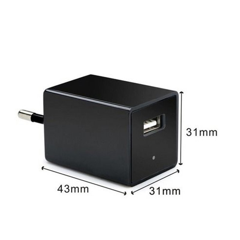 Hidden Camera USB Charger Full HD 1080P DVR Mini Nanny Cam Night Vision Audio Recording 11